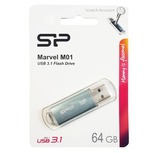 USB3. Silicone Power 64.0GB Marvel M01