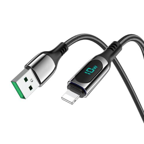 hoco USB To Lightning Charging Power Display S51