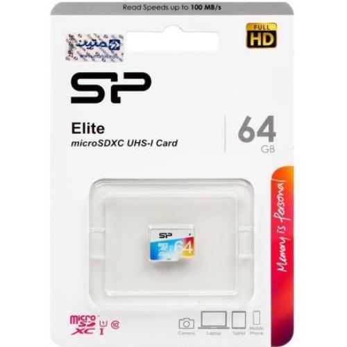 Micro SDHC 64.0gb w/0 Elite 85mb- color elite sp اصل